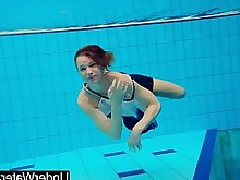 sports nudist underwater poolside softcore nude water beach pool swimming