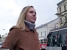 street fuck outdoor sex public sex juggs sluts whores public czech european boobs